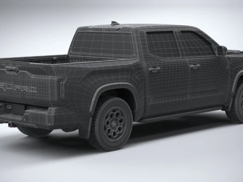 Toyota Tundra TRD PRO 2024 3D Model