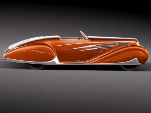 Delahaye T165 1939 Modelo 3D