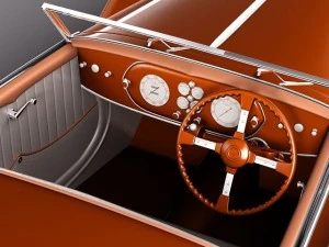 Delahaye T165 1939 3D Model