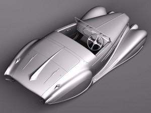 Delahaye T165 1939 Modelo 3D