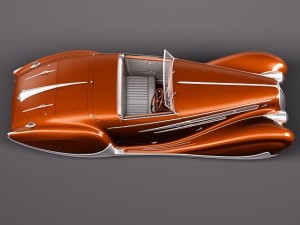 Delahaye T165 1939 Modelo 3D