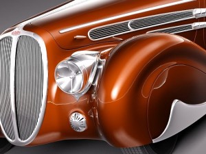 Delahaye T165 1939 Modelo 3D