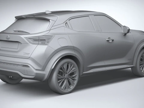 Nissan Juke N-Sport 2024 3D Model