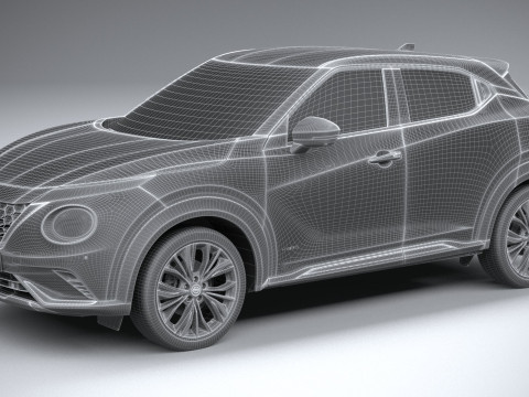 Nissan Juke N-Sport 2024 3D Model