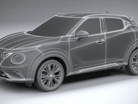 Nissan Juke N-Sport 2024 3D Model