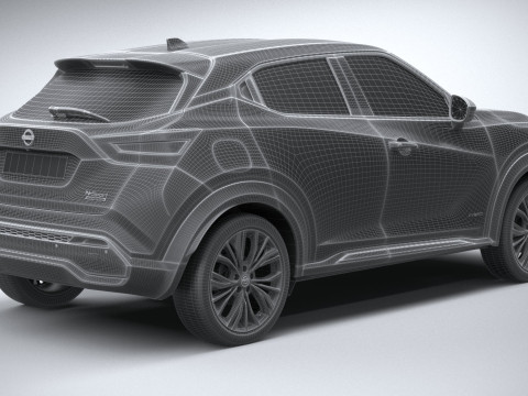 Nissan Juke N-Sport 2024 3D Model