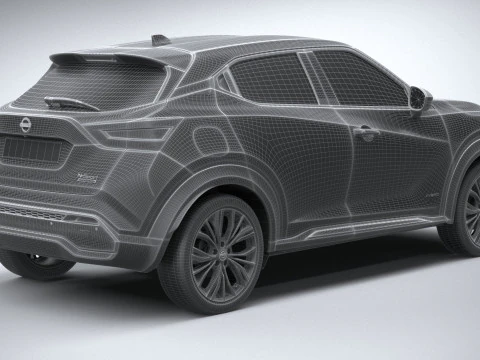 Nissan Juke N-Sport 2024 3D Model
