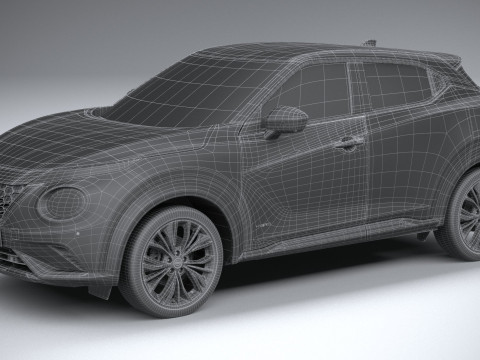 Nissan Juke N-Sport 2024 3D Model