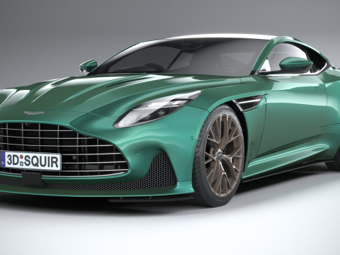 Aston Martin DB12 2024 LowPoly 3Dモデル