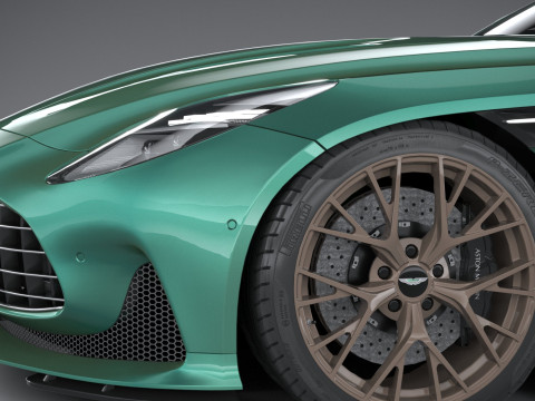 Aston Martin DB12 2024 LowPoly 3Dモデル