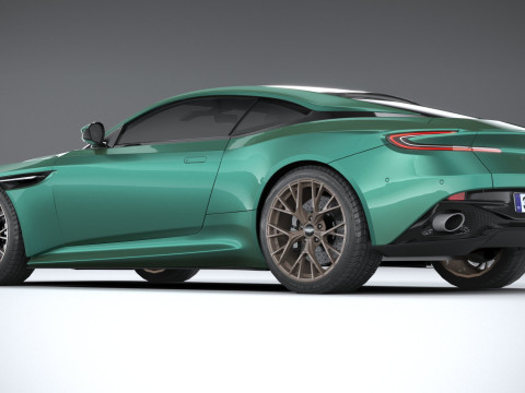 Aston Martin DB12 2024 LowPoly 3Dモデル