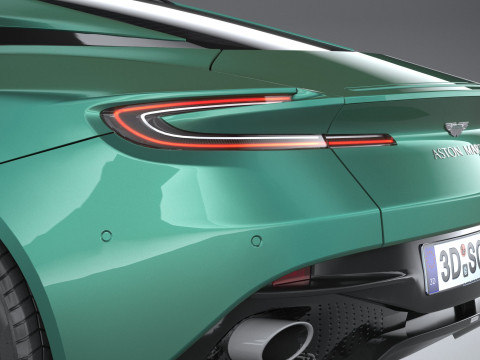 Aston Martin DB12 2024 LowPoly 3Dモデル