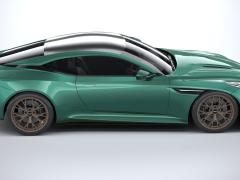 Aston Martin DB12 2024 LowPoly 3Dモデル