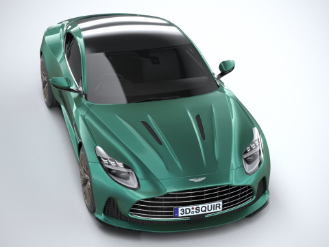 Aston Martin DB12 2024 LowPoly 3Dモデル