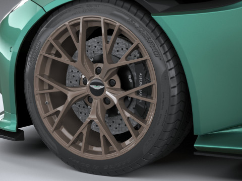 Aston Martin DB12 2024 LowPoly 3Dモデル