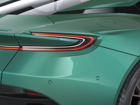 Aston Martin DB12 2024 LowPoly 3Dモデル