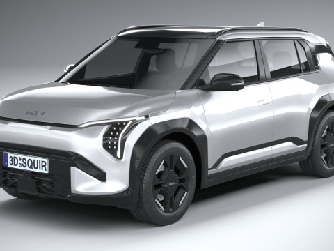 KIA EV3 GT-line 2025 3D 모델