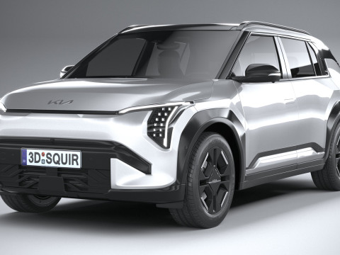KIA EV3 GT-line 2025 3D 모델