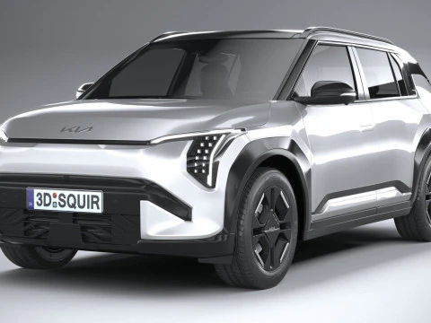 KIA EV3 GT-line 2025 3D Model