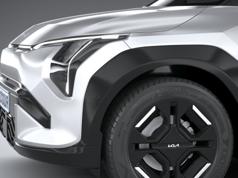 KIA EV3 GT-line 2025 3D 모델