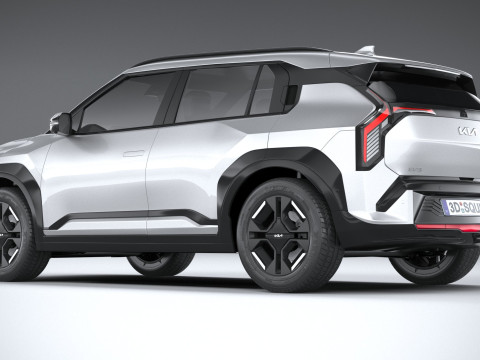 KIA EV3 GT-line 2025 3D 모델