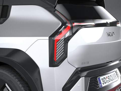 KIA EV3 GT-line 2025 3D 모델