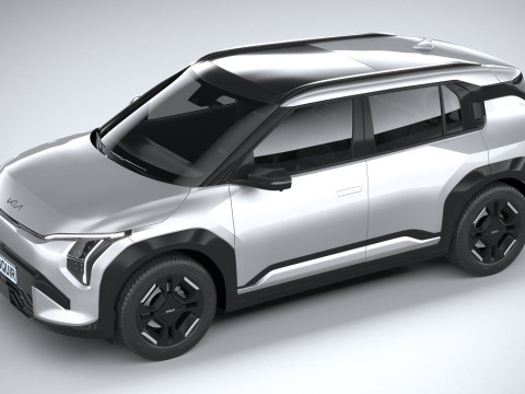 KIA EV3 GT-line 2025 3D 모델