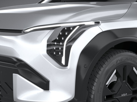KIA EV3 GT-line 2025 3D 모델