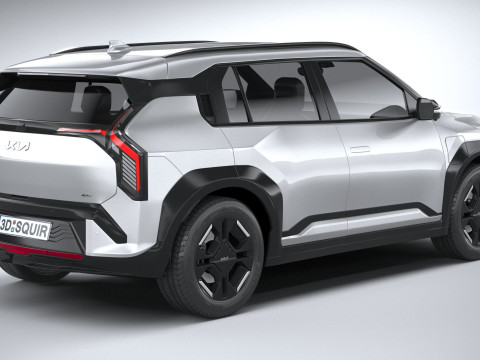 KIA EV3 GT-line 2025 3D 모델