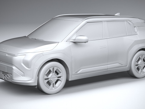 KIA EV3 GT-line 2025 3D 모델