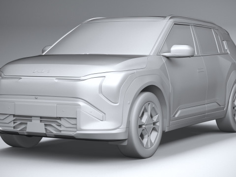 KIA EV3 GT-line 2025 3D 모델
