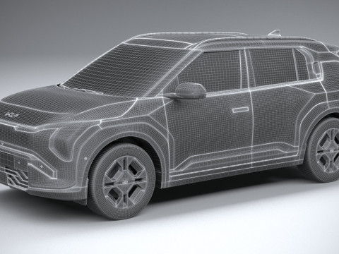KIA EV3 GT-line 2025 3D 모델