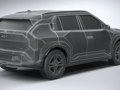 KIA EV3 GT-line 2025 3D Model