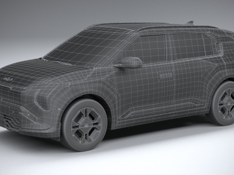 KIA EV3 GT-line 2025 3D 모델