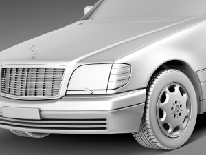 Mercedes-Benz SL 65 AMG 2006 3D 模型