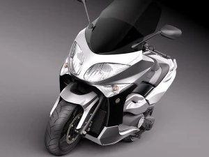 Yamaha T-Max 2008-2012 3D Model