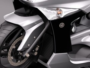 Yamaha T-Max 2008-2012 3D 모델