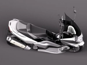 Yamaha T-Max 2008-2012 3D Model