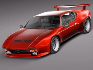 Де Томазо Пантера GTS 1971-1991 гг. 3D Модель