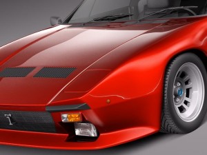 De Tomaso Pantera GTS 1971-1991 Modelo 3D