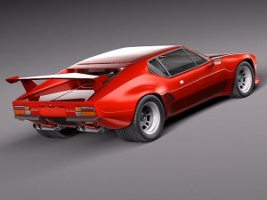 De Tomaso Pantera GTS 1971-1991 Modelo 3D