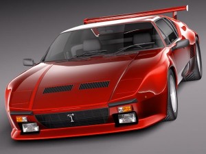 De Tomaso Pantera GTS 1971-1991 Modelo 3D