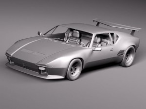 De Tomaso Pantera GTS 1971-1991 Modelo 3D