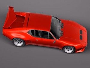 De Tomaso Pantera GTS 1971-1991 Modelo 3D