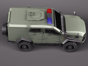 Oshkosh Sand Cat 3D Model