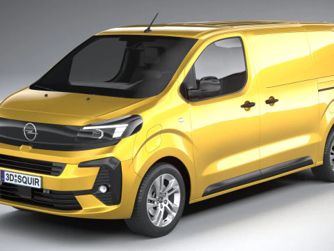 Opel Vivaro E 2024 3D Model