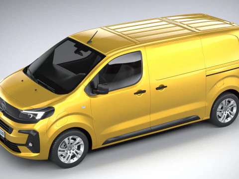 Opel Vivaro E 2024 3D Model
