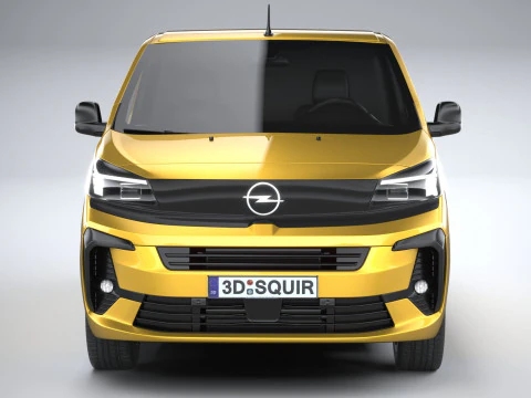 Opel Vivaro E 2024 3D Model