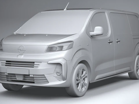Opel Vivaro E 2024 3D Model