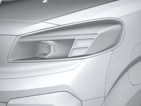 Opel Vivaro E 2024 3D Model